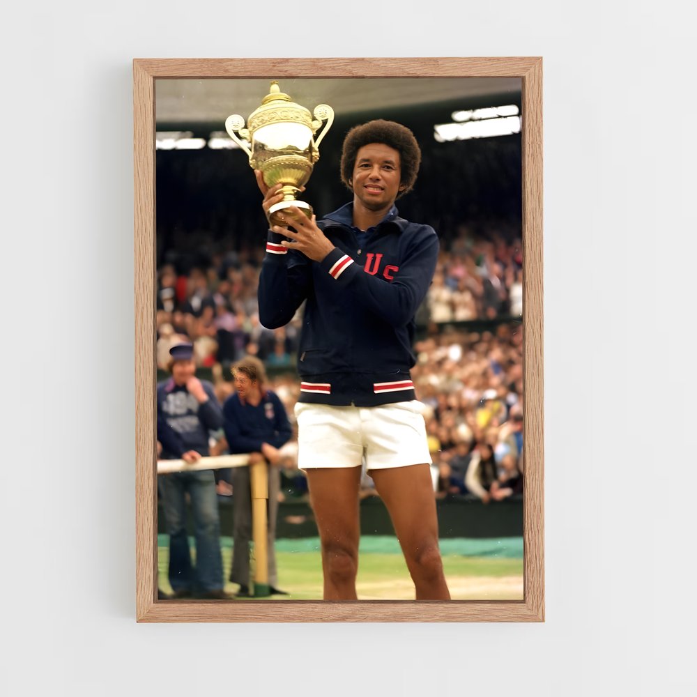 Poster Victoire d'Arthur – affiche Tennis (vue 4)